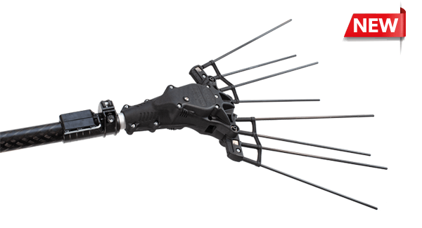 Karbonium-F Pro su Asta Telescopica AL 300 Abbacchiatore - immagine 2